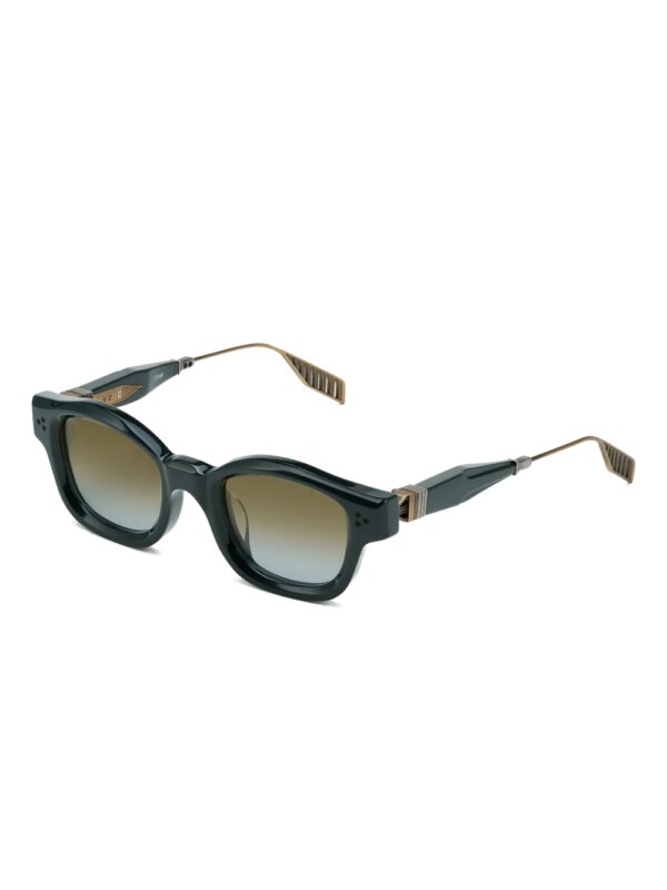 T Henri Eyewear V2 zonnebril met rond montuur - Groen