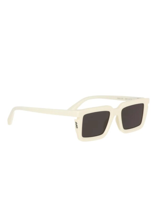 Off-White Eyewear Zonnebril met vierkant montuur - Wit
