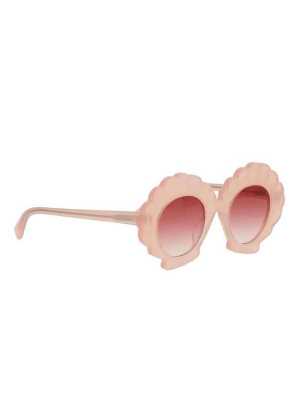 Stella McCartney Kids Zonnebril met vierkant montuur - Roze