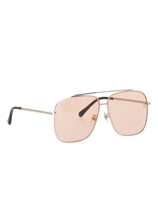 Stella McCartney Eyewear Falabella zonnebril met piloten montuur - Roze