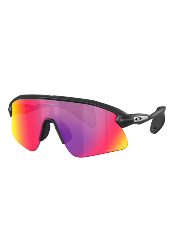 Oakley Zonnebril met schild montuur - Zwart