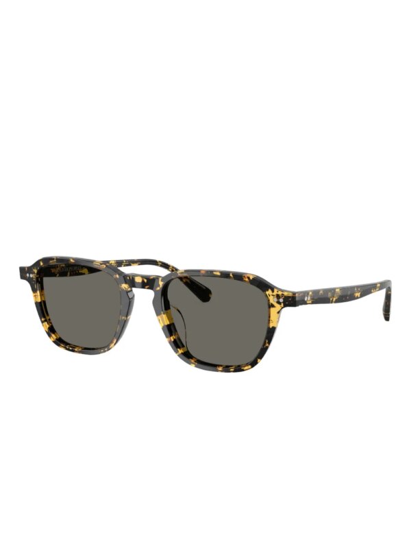 Oliver Peoples Zonnebril met vierkant montuur - Groen