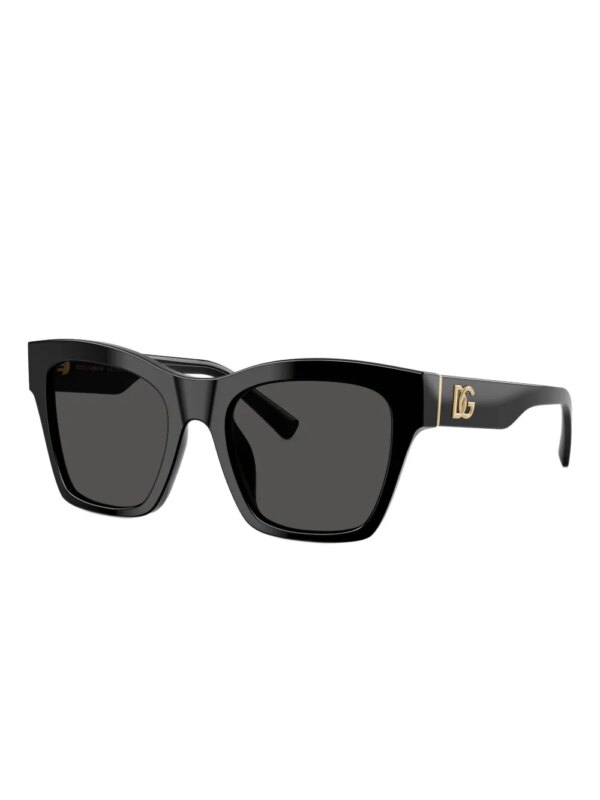Dolce & Gabbana Eyewear Zonnebril met vierkant montuur - Zwart