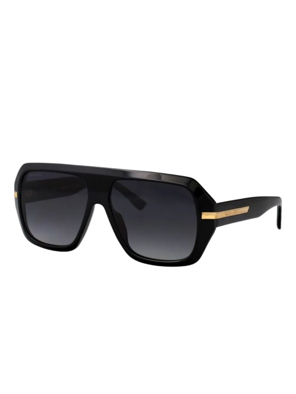 DSQUARED2 EYEWEAR Zonnebril met piloten montuur - Zwart