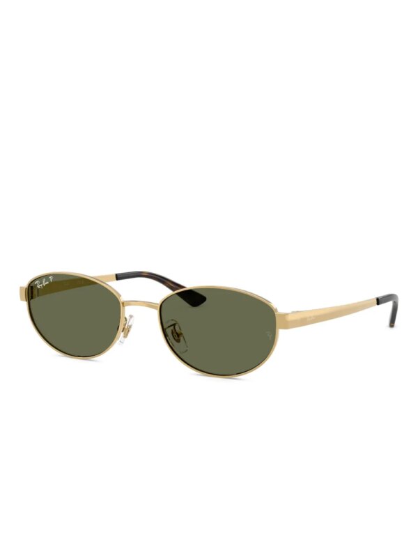 Ray-Ban Zonnebril met ovalen montuur - Goud