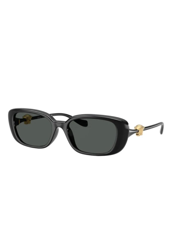Versace Eyewear Zonnebril met vierkant montuur - Zwart