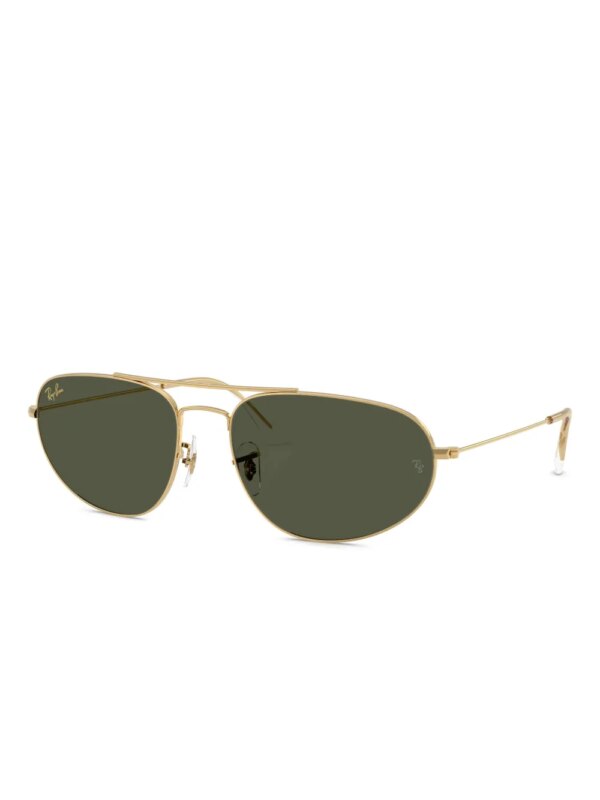 Ray-Ban Explorer IV zonnebril met ovalen montuur - Goud