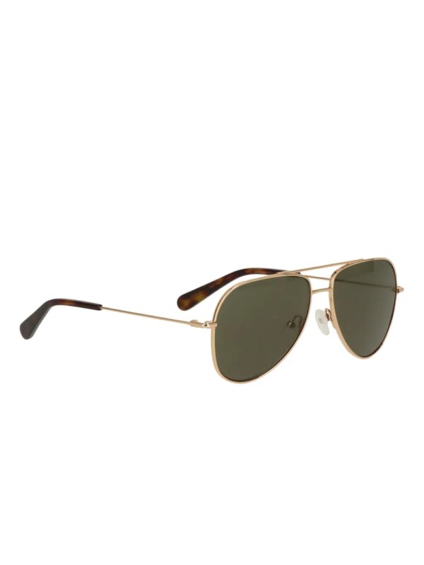 Stella McCartney Kids Zonnebril met piloten montuur - Beige
