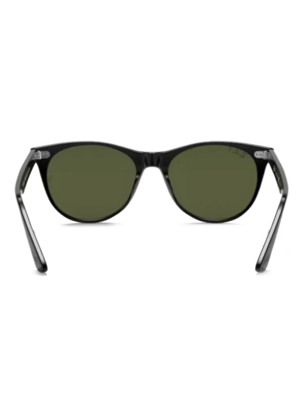 Ray-Ban Zonnebril met rond montuur - Zwart