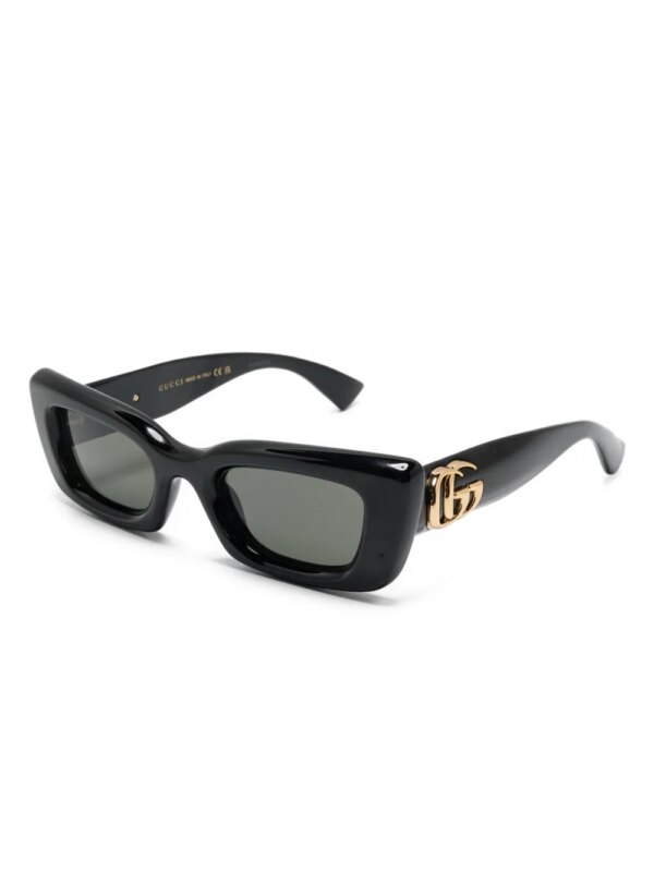 Gucci Pre-Owned Zonnebril met cat-eye montuur - Zwart