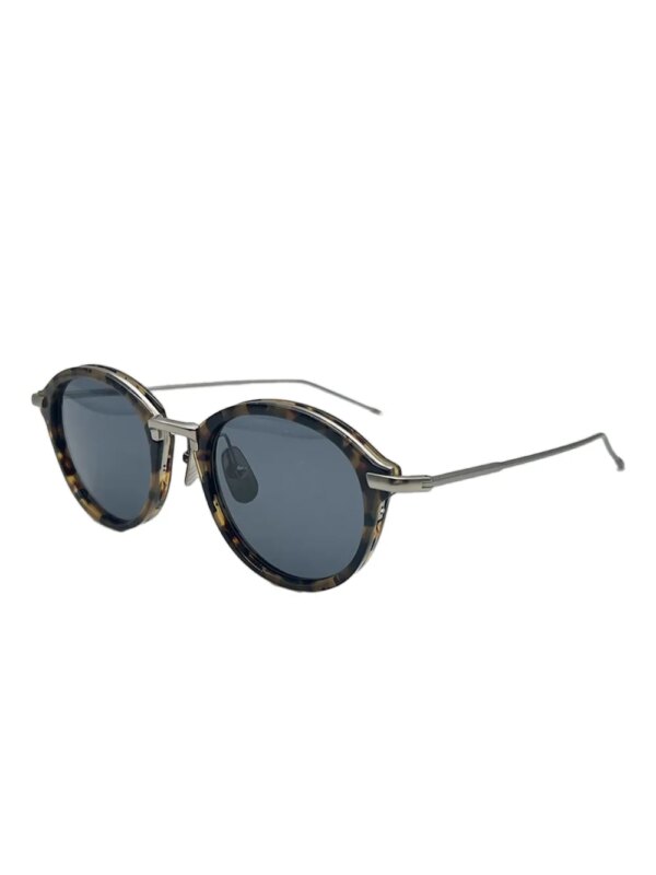 Thom Browne Eyewear Zonnebril met rond montuur - Bruin