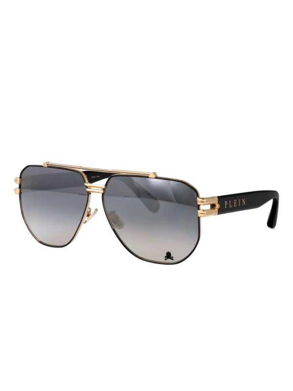 Philipp Plein Eyewear Icon zonnebril - Zwart