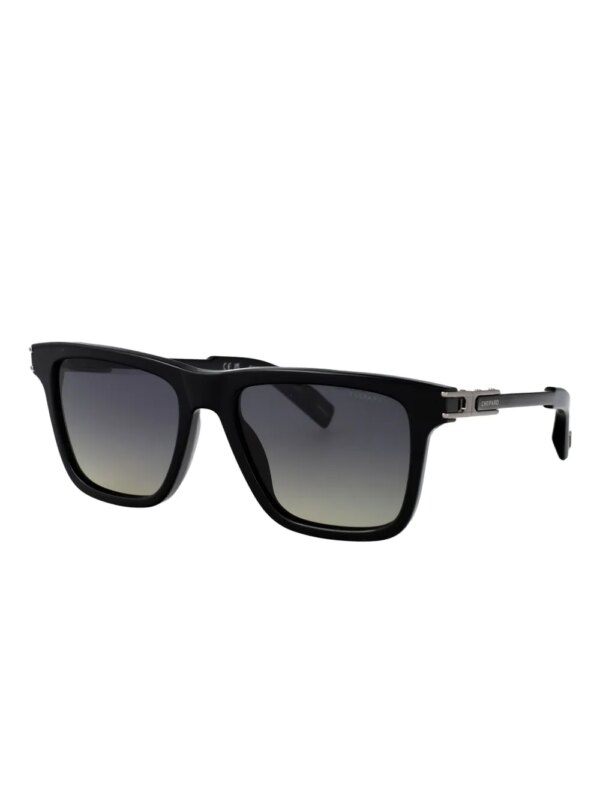 Chopard Eyewear Zonnebril met vierkant montuur - Zwart