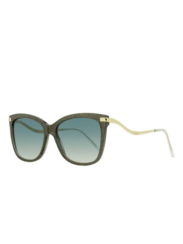Jimmy Choo Eyewear Steff zonnebril met glitter - Grijs