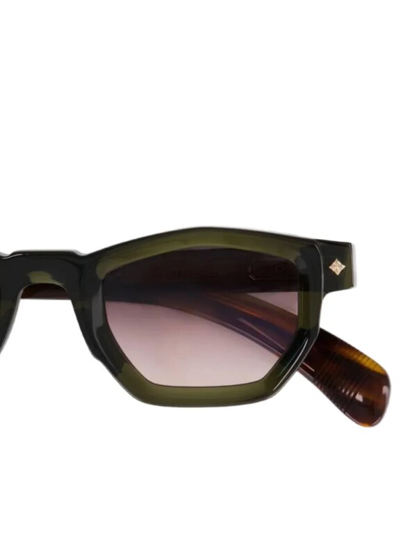 Sato Eyewear La Superba zonnebril met geometrisch montuur - Groen