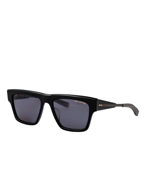 Dita Eyewear Zonnebril met rechthoekig montuur - Zwart