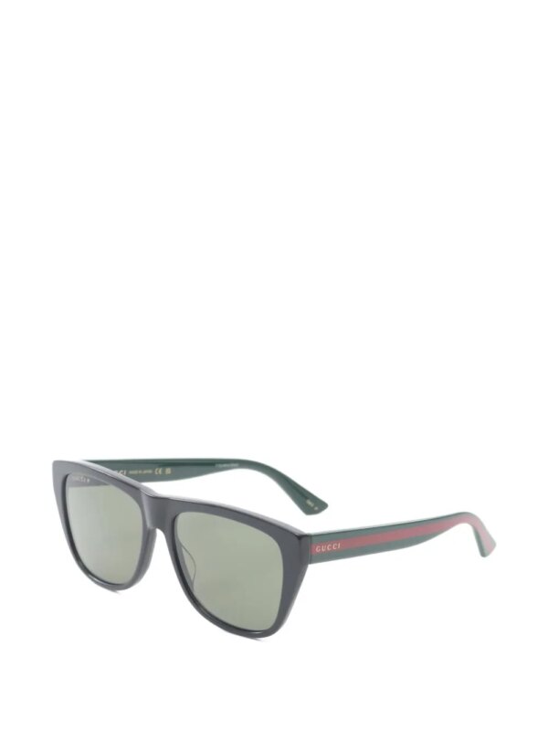 Gucci Pre-Owned 2020s Wellington zonnebril - Zwart