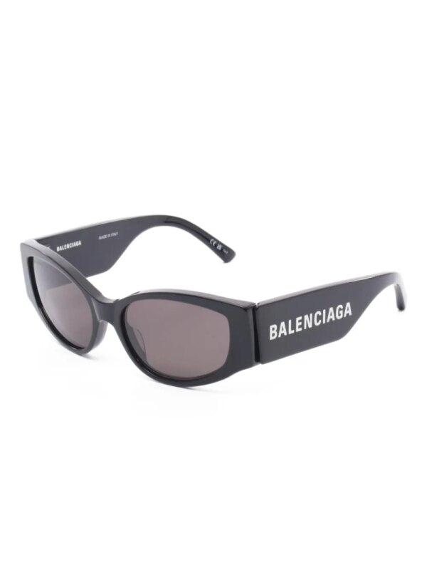 Balenciaga Pre-Owned 2020s zonnebril met cat-eye montuur - Zwart