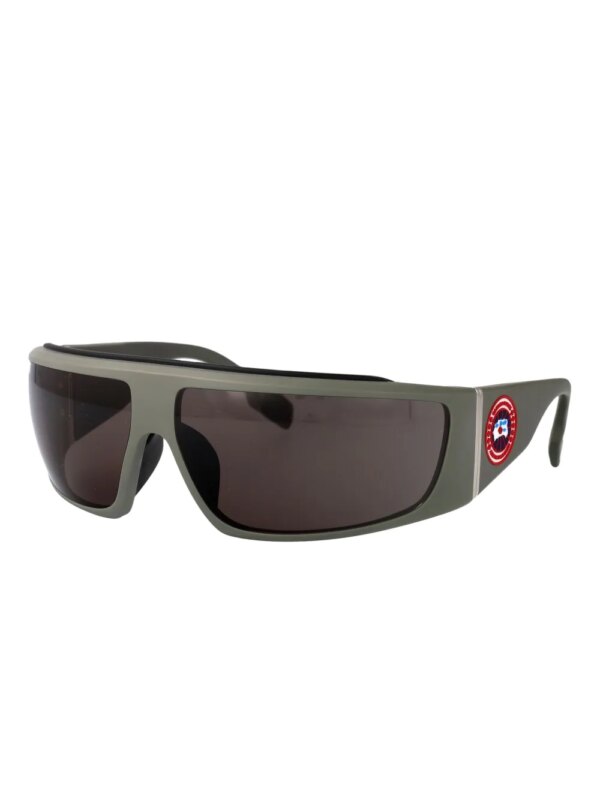 Canada Goose Zonnebril met biker montuur - Groen