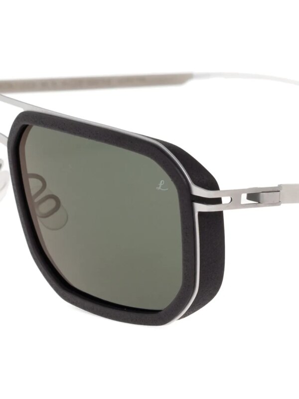 Mykita ML16 zonnebril met geometrisch montuur - Zilver