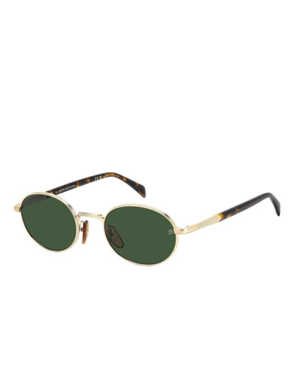 Eyewear by David Beckham Zonnebril met rond montuur - Goud