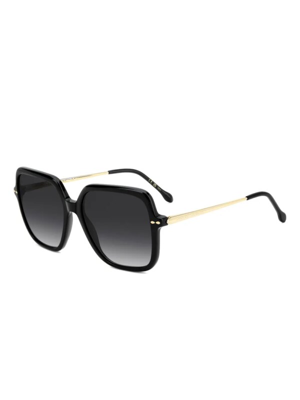 Isabel Marant Eyewear Zonnebril met vierkant montuur - Goud