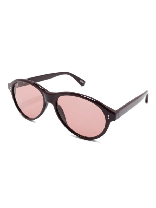 Chimi Zonnebril met ovalen montuur - Rood