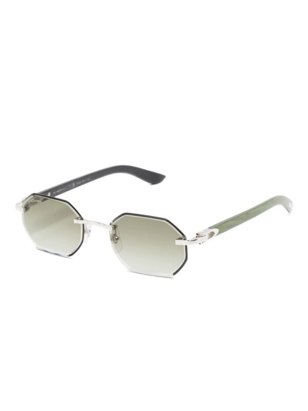 Cartier Eyewear C Décor zonnebril - Zilver