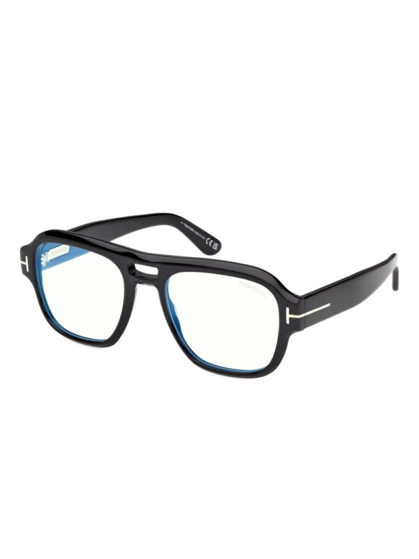 TOM FORD Eyewear Navigator zonnebril met piloten montuur - Zwart