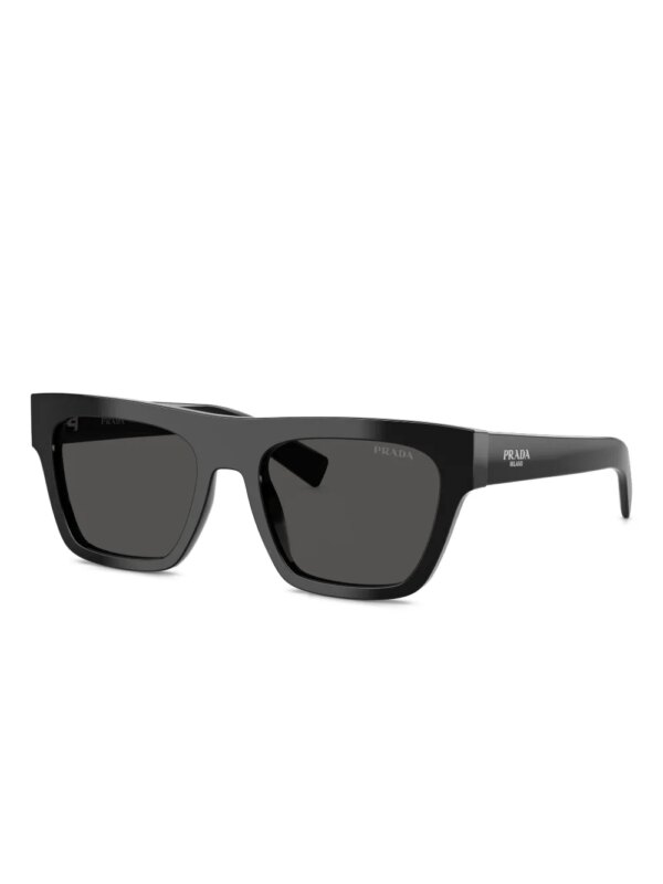 Prada Eyewear Zonnebril met vierkant montuur - Zwart