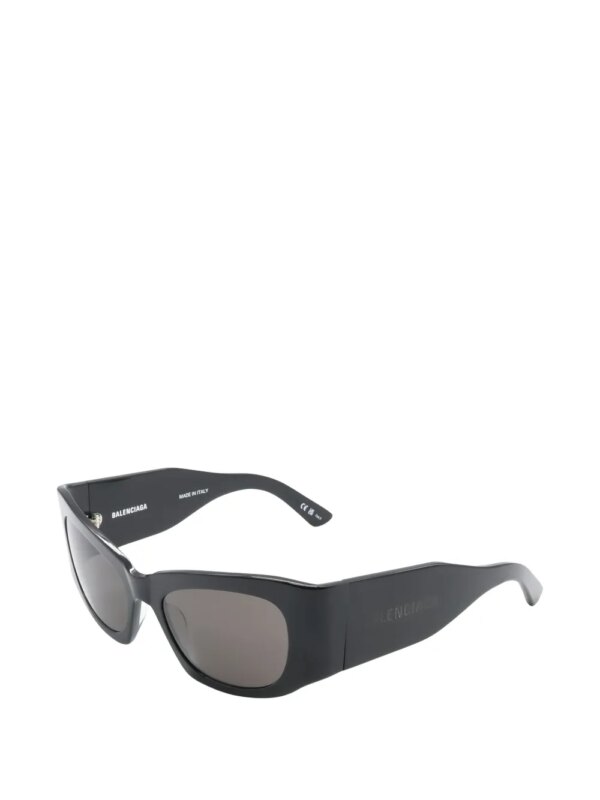 Balenciaga Pre-Owned Zonnebril met cat-eye montuur - Zwart