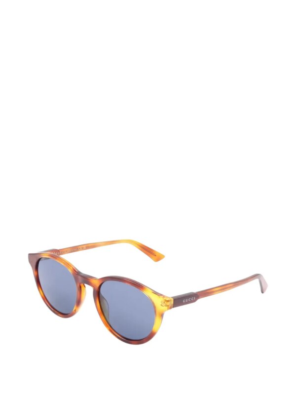 Gucci Pre-Owned 2020s zonnebril met rond montuur - Bruin