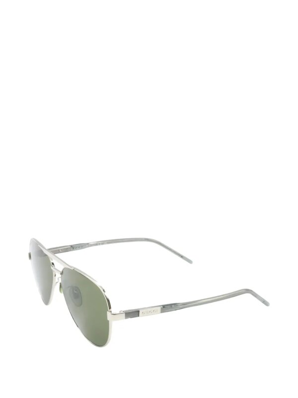 Gucci Pre-Owned Zonnebril met piloten montuur - Zilver