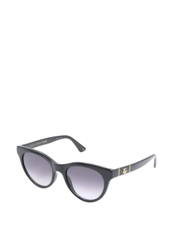 Gucci Pre-Owned Zonnebril met cat-eye montuur - Zwart