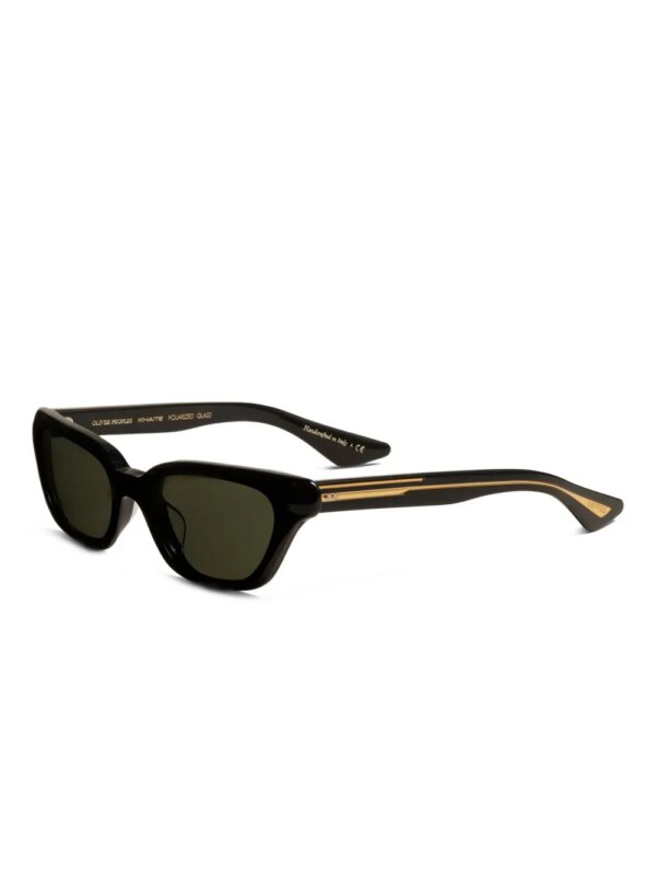 KHAITE x Oliver Peoples Zonnebril met cat-eye montuur - Zwart