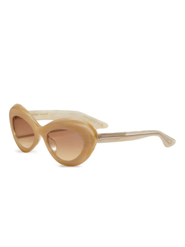 KHAITE x Oliver Peoples 1968C zonnebril - Beige