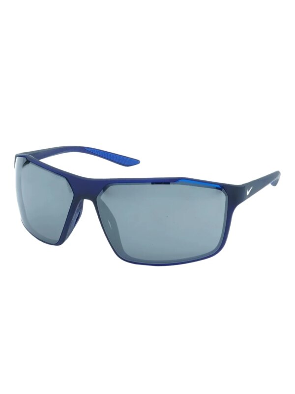 Nike Windstorm zonnebril met rechthoekig montuur - Blauw