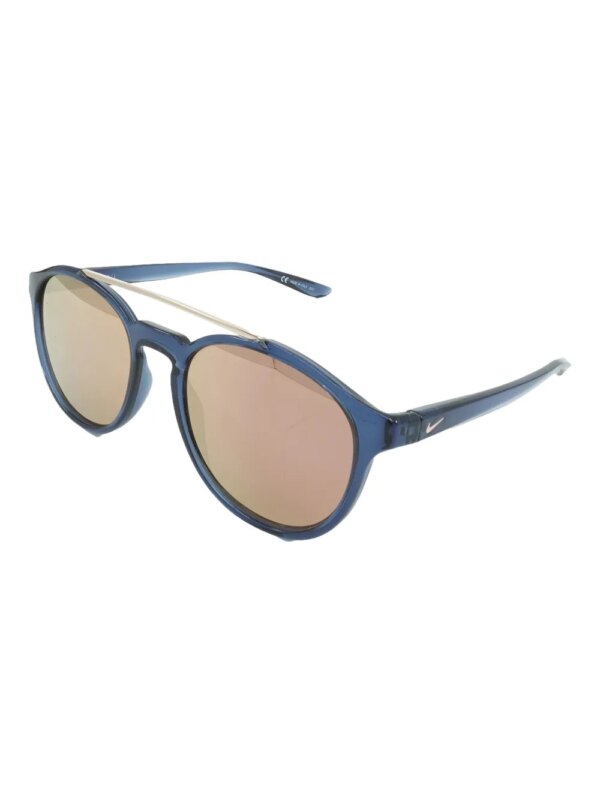 Nike Kismet zonnebril met rond montuur - Blauw