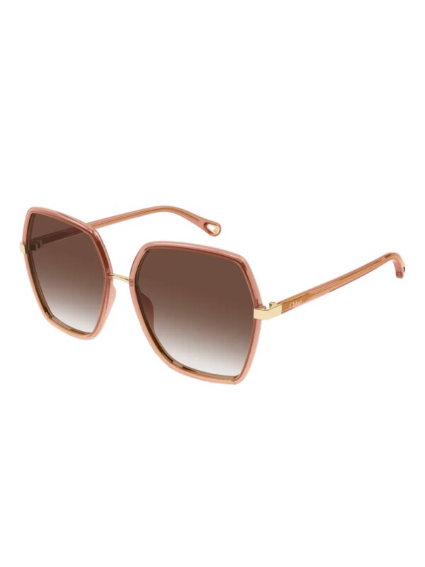 Chloé Eyewear CH0262S geometrische zonnebril - Roze