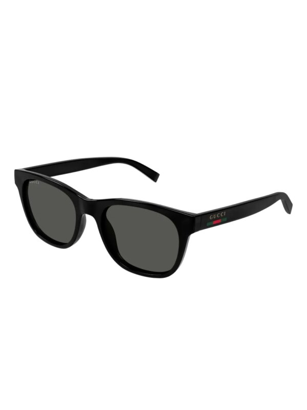 Gucci Eyewear GG1985S zonnebril met streep - Zwart