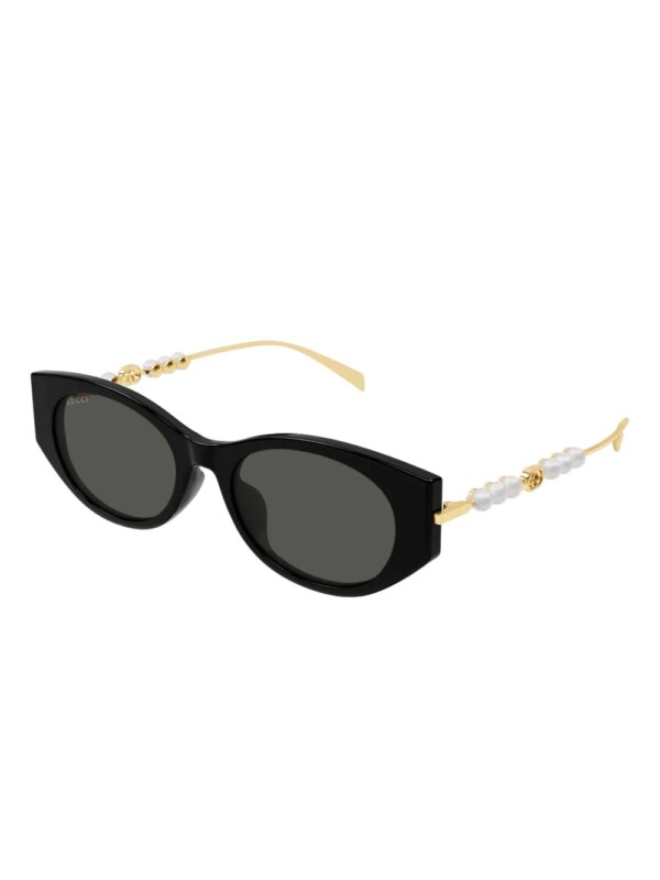 Gucci Eyewear GG1970SA zonnebril met cat-eye montuur - Zwart