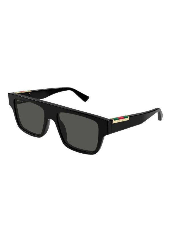 Gucci Eyewear GG1960S zonnebril met rechthoekig montuur - Zwart