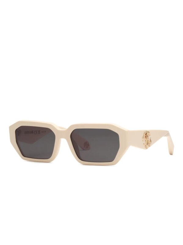 Roberto Cavalli Mirror Snake zonnebril - Beige