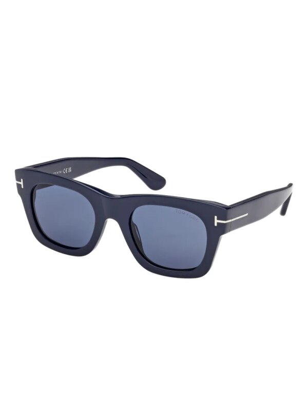TOM FORD Eyewear Zonnebril met vierkant montuur - Blauw