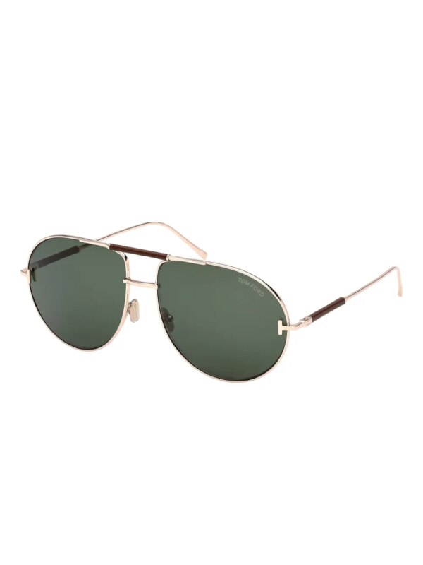 TOM FORD Eyewear Zonnebril met piloten montuur - Goud