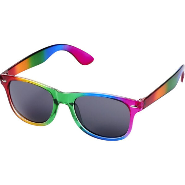 Regenboog zonnebril - volwassenen - party brillen - dames/heren