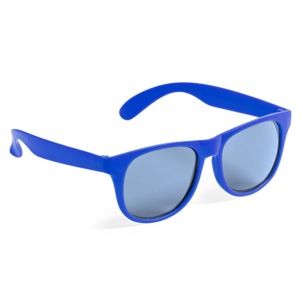 Party zonnebril - blauw - UV400 - verkleedbril voor volwassenen