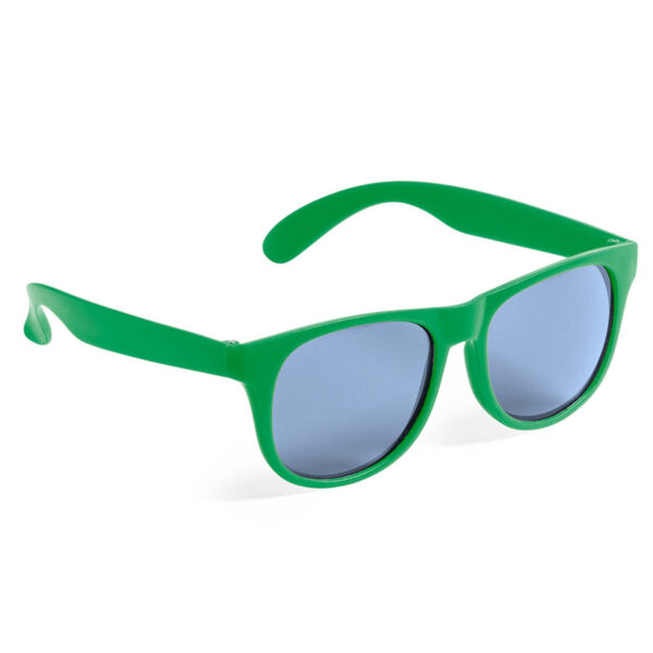 Party zonnebril - groen - kunststof - UV400 - verkleedbril voor volwassenen