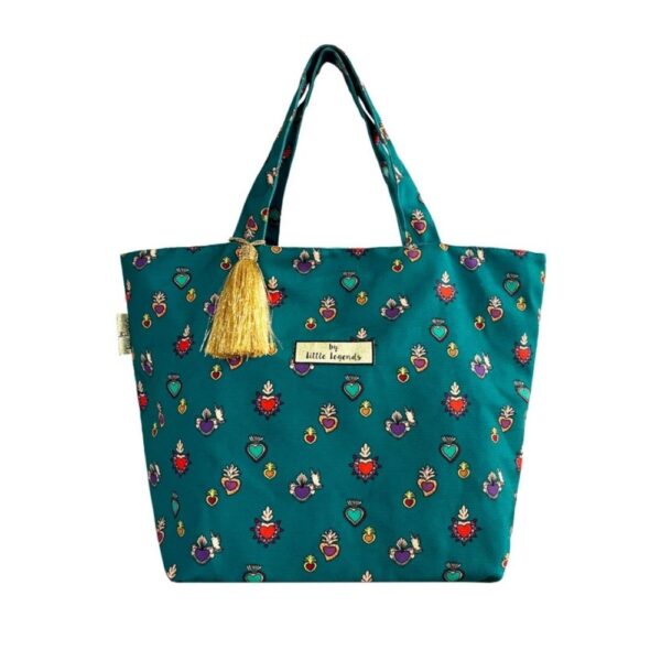 Strandtas groot Little Legends - Milagros Groen