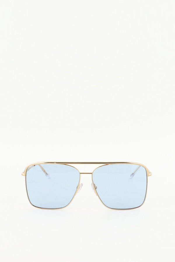 Isabel Marant zonnebril IM0118/S rose goud/blauw